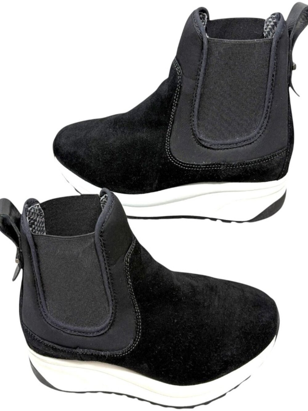Aquatalia Becky Suede‎ Chelsea Style Platform Sneakers